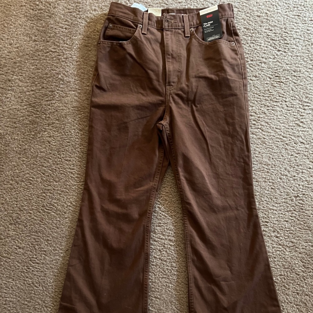 Levi’s 70’s high rise flare